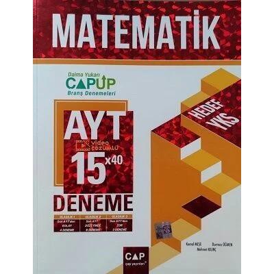 AYT Matematik 15 x 40 Up Deneme Çap Yayınları 2021