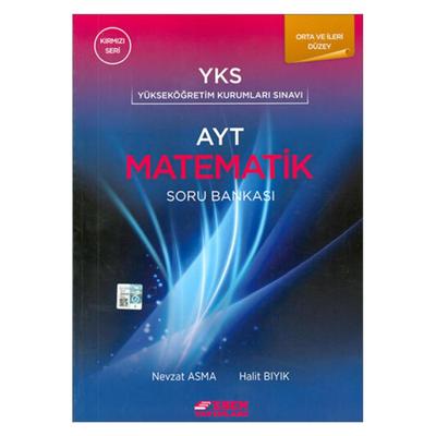 AYT Matematik Soru Bankası Kırmızı Seri Esen Yayınları