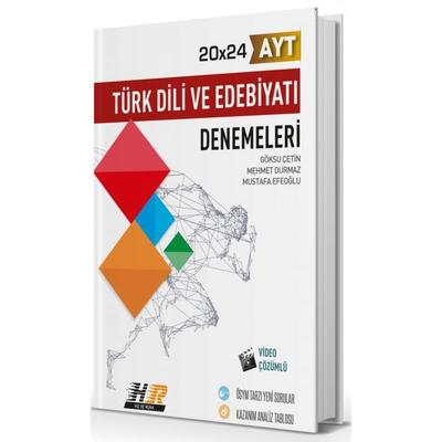 AYT Türk Dili ve Edebiyatı 20x24 Denemeleri Hız ve Renk Yayınları 2021