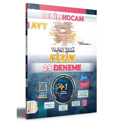 Benim Hocam Yayınları AYT Yapay Zekâ Fizik 25 Deneme
