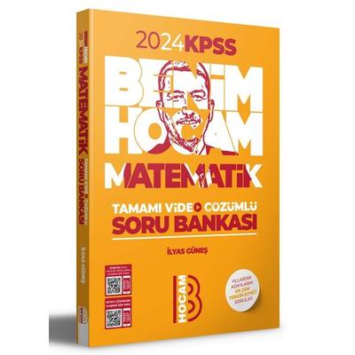 Benim Hocam Yayınları 2024 KPSS Matematik Tamamı Video Çözümlü Soru Bankası