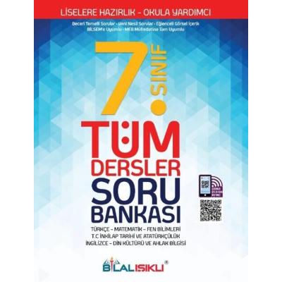 Bilal Işıklı Yayınları 7. Sınıf Tüm Dersler Soru Bankası