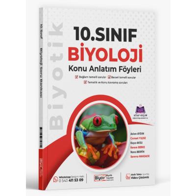 Biyotik Yayınları 10. Sınıf Biyoloji Konu Anlatım Föyleri
