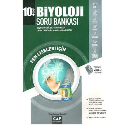 Çap Yayınları 10.Sınıf Fen Lisesi Biyoloji Soru Bankası