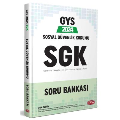 Data Yayınları 2024 Sosyal Güvenlik Kurumu SGK GYS Soru Bankası