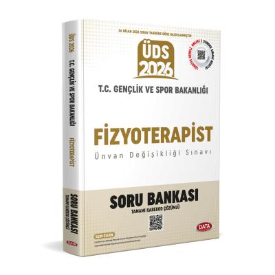 Data Yayınları 2026 T.C. Gençlik ve Spor Bakanlığı Fizyoterapist ÜDS Soru Bankası - Karekod Çözümlü
