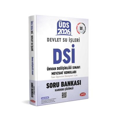 Data Yayınları 2026 ÜDS Devlet Su İşleri (DSİ) Soru Bankası