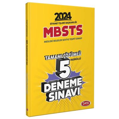 Data Yayınları 2025 Diyanet İşleri Başkanlığı Mesleki Bilgiler Seviye Tespit Sınavı (MBSTS) Tamamı Çözümlü 5 Fasikül Deneme