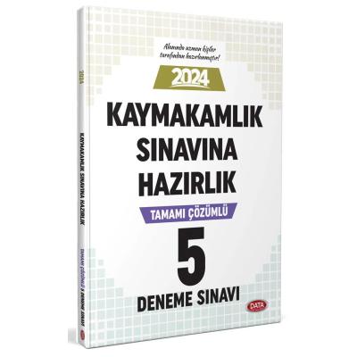 Data Yayınları 2026 Kaymakamlık Sınavına Hazırlık Tamamı Çözümlü 5 Deneme Sınavı