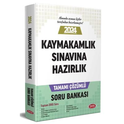 Data Yayınları 2024 Kaymakamlık Sınavına Hazırlık Tamamı Çözümlü Soru Bankası