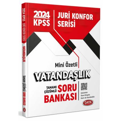 Data Yayınları 2024 KPSS Jüri Konfor Serisi Vatandaşlık Soru Bankası