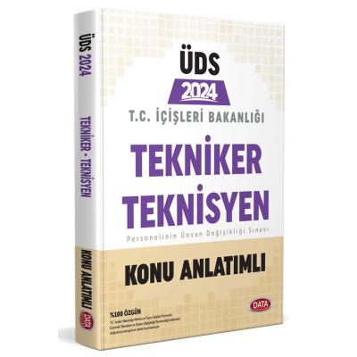 Data Yayınları 2024 T.C. İçişleri Bakanlığı Tekniker - Teknisyen GYS - UDS Hazırlık Kitabı