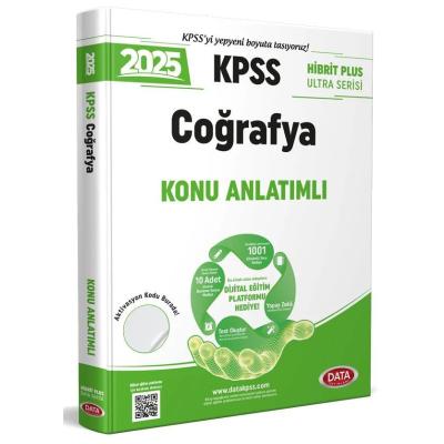 Data Yayınları 2026 KPSS Hibrit Plus Ultra Serisi Coğrafya Konu Anlatımlı + Dijital Eğitim Platformu Hediye