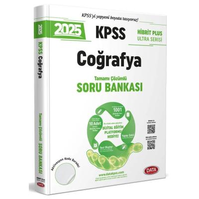 Data Yayınları 2026 KPSS Hibrit Plus Ultra Serisi Coğrafya Soru Bankası - Karekod Çözümlü + Dijital Eğitim Platformu Hediye