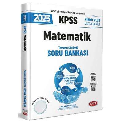 Data Yayınları 2026 KPSS Hibrit Plus Ultra Serisi Matematik Soru Bankası - Karekod Çözümlü + Dijital Eğitim Platformu Hediye
