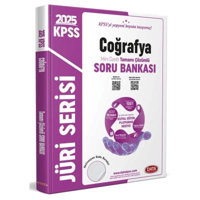 Data Yayınları 2026 KPSS Jüri Serisi KPSS Coğrafya Mini Özetli Tamamı Çözümlü Soru Bankası + Dijital Eğitim Platformu Hediye