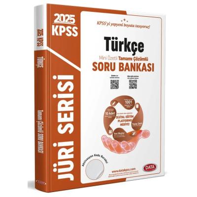 Data Yayınları 2026 KPSS Jüri Serisi Mini Özetli Türkçe Tamamı Çözümlü Soru Bankası + Dijital Eğitim Platformu