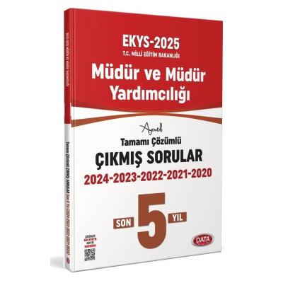Data Yayınları 2026 MEB EKYS Müdür ve Müdür Yardımcılığı 5 Yıl Çıkmış Sorular ve Çözümleri