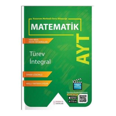 Derece Yayınları Ayt Matematik Türev İntegral Kazanım Merkezli Soru Kitapçığı