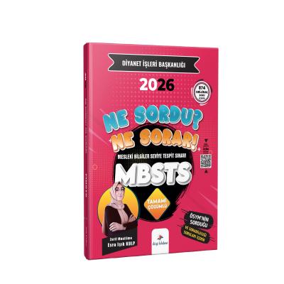 Dizgi Kitap 2026 Diyanet İşleri Başkanlığı Mesleki Bilgiler Seviye Tespit Sınavı MBSTS Tamamı Çözümlü Soru Bankası Zarif Muallime Esra Işık Kulp