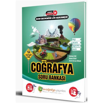 E-coğrafya Yayınları 9.Sınıf Coğrafya Soru Bankası