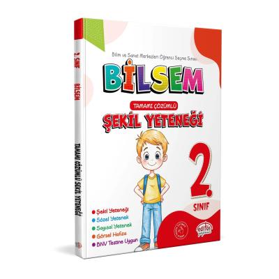 Editör Yayınları 2. Sınıf Bilsem Hazırlık Şekil Yeteneği Tamamı Çözümlü