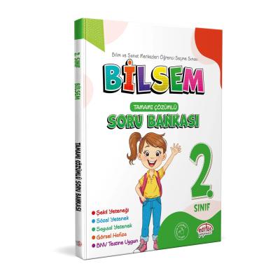 Editör Yayınları 2. Sınıf Bilsem Çözümlü Soru Bankası