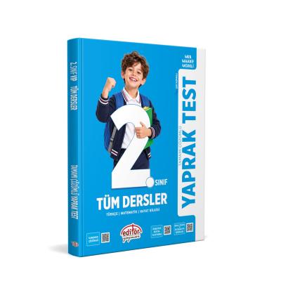 Editör Yayınları 2. Sınıf Tüm Dersler Tamamı Çözümlü Yaprak Test