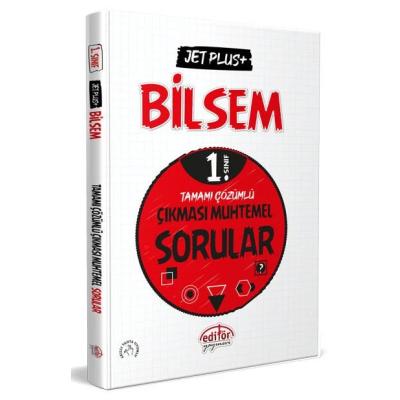 Editör Yayınları 1. Sınıf Bilsem Jet Plus+ Tamamı Çözümlü Çıkması Muhtemel Sorular