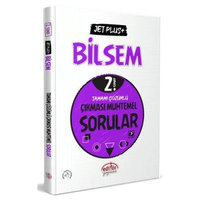 Editör Yayınları 2. Sınıf Bilsem Jet Plus+ Tamamı Çözümlü Çıkması Muhtemel Sorular
