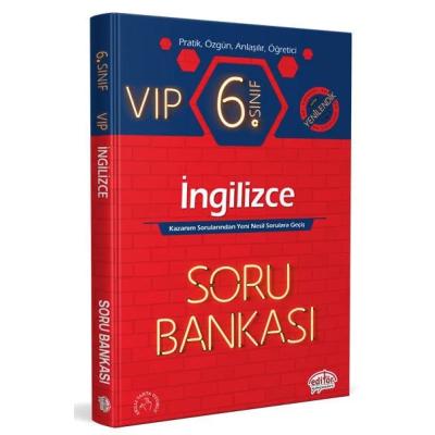Editör Yayınları 6. Sınıf VIP İngilizce Soru Bankası