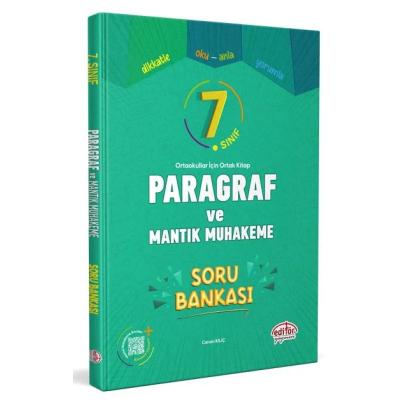 Editör Yayınları 7. Sınıf Paragraf ve Mantık Muhakeme Soru Bankası