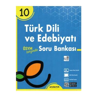 Endemik Yayınları 10. Sınıf Türk Dili Ve Edebiyatı Soru Bankası