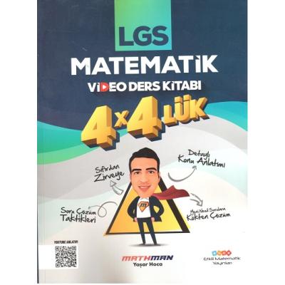 Etkili Matematik Yayınları Lgs 8. Sınıf Matematik 4 X 4 Lük Video Ders Kitabı