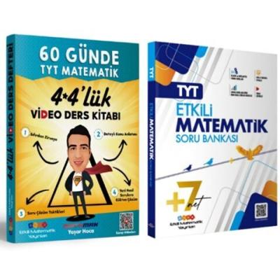 Etkili Matematik Yayınları TYT Matematik Soru Bankası ve 60 Günde TYT Matematik Video Ders Kitabı