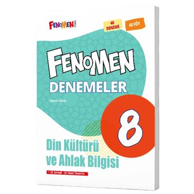 Fenomen Okul Yayınları LGS 8. Sınıf Din Kültürü ve Ahlak Bilgisi 40 Deneme