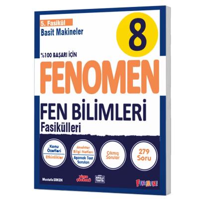 Fenomen Okul Yayınları LGS 8. Sınıf Fen Bilimleri 5. Fasikül (Basit Makineler)
