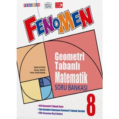 Fenomen Okul Yayınları Lgs 8. Sınıf Geometri Tabanlı Matematik Soru Bankası