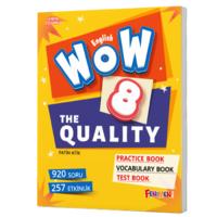 Fenomen Okul Yayınları LGS 8. Sınıf WOW English 8 The Quality + Practice Book + Vocabulary Book + Test Book