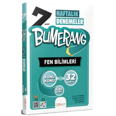 Günay Yayınları 7. Sınıf Bumerang Haftalık Fen Bilimleri Denemeleri