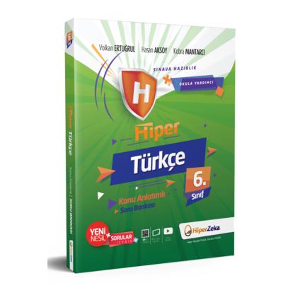 Hiper Zeka 6. Sınıf Hiper Türkçe Konu Anlatımlı & Soru Bankası