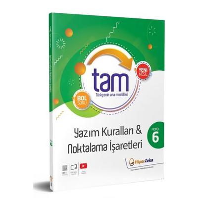 Hiper Zeka LGS 8. Sınıf TAM Türkçe 6 Teknik Analiz Modülleri & Yazım Kuralları ve Noktalama İşaretleri