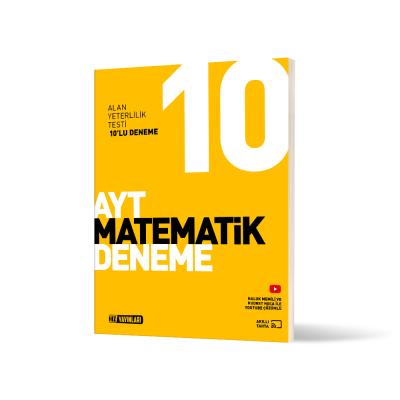 Hız Yayınları AYT Matematik 10 Deneme