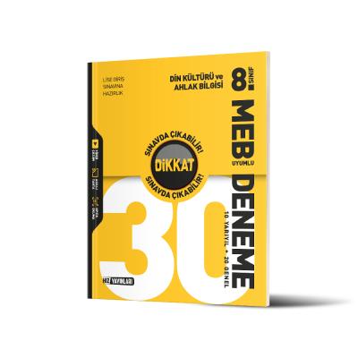 Hız Yayınları LGS 8. Sınıf Din Kültürü 30 Deneme