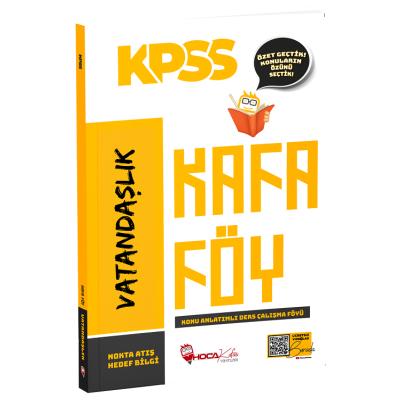 Hoca Kafası KPSS Vatandaşlık Konu Anlatımlı Kafa Föy