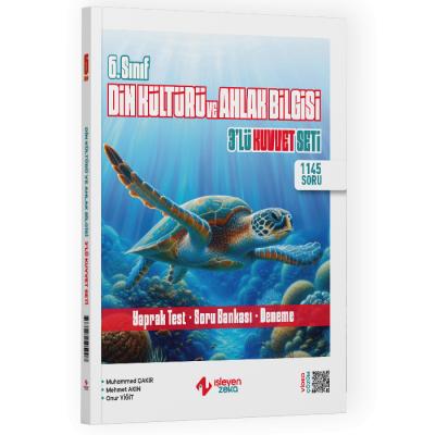 İşleyen Zeka 6. Sınıf Din Kültürü ve Ahlak Bilgisi 3 lü Kuvvet Serisi Seti