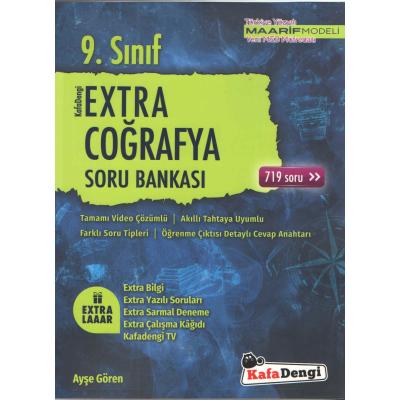 Kafa Dengi Yayınları 9. Sınıf EXTRA Coğrafya Soru Bankası