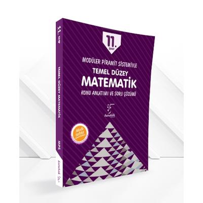 Karekök Yayınları 11.Sınıf Temel Düzey Matematik Konu Anlatımı Ve Soru Çözümü