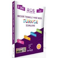 Karekök Yayınları 8.Sınıf Lgs Türkçe Ros Beceri Temelli Soru Bankası
