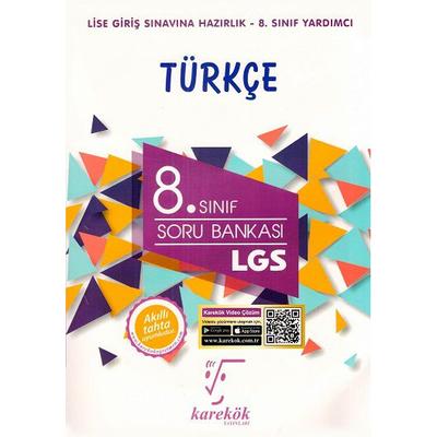Karekök Yayınları 8.Sınıf Lgs Türkçe Soru Bankası